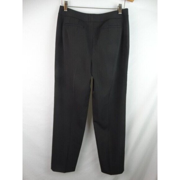 Talbots Women's Dress Pants Size 6 Black Pleated Front Dress Pants - Picture 9 of 11